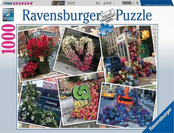 Ravensburger puzzel NYC bloemenpracht - Legpuzzel - 1000 stukjes
