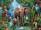 Ravensburger puzzel Olifanten in de jungle - Legpuzzel - 150XXL stukjes
