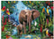 Ravensburger puzzel Olifanten in de jungle - Legpuzzel - 150XXL stukjes