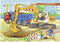 Ravensburger puzzel Op de bouwplaats en boerderij - 2x12 stukjes - kinderpuzzel