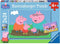 Ravensburger puzzel Peppa Pig - 2x24 stukjes - kinderpuzzel
