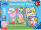 Ravensburger puzzel Peppa Pig - Legpuzzel - 3x49 stukjes