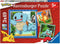Ravensburger puzzel Pokémon - Legpuzzel - Drie puzzels - 49 stukjes - kinderpuzzel