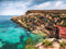Ravensburger puzzel Popeye Village, Malta - Legpuzzel - 1500 stukjes