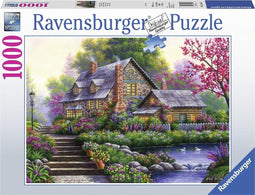 Ravensburger puzzel Romantische cottage - Legpuzzel - 1000 stukjes