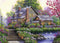 Ravensburger puzzel Romantische cottage - Legpuzzel - 1000 stukjes