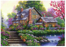 Ravensburger puzzel Romantische cottage