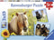 Ravensburger puzzel Schattige Pony's - 3x49 stukjes - kinderpuzzel