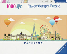 Ravensburger puzzel Tag in Paris - 1000 stukjes.