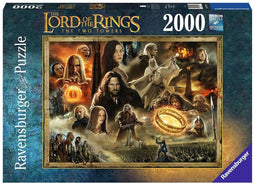 Ravensburger puzzel The Lord of The Rings: The Two Towers - Legpuzzel - 2000 stukjes