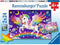 Ravensburger puzzel Unicorn and Pegasus - Legpuzzel - 2x24 stukjes