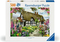 Ravensburger puzzel Verträumtes Cottage - 500 stukjes.
