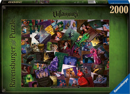 Ravensburger puzzel Villainous: All Villains The Worst Comes Prepared - Legpuzzel - 2000 stukjes