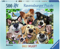 Ravensburger puzzel Vrolijke honden - Legpuzzel - 500 stukjes