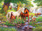 Ravensburger puzzel Wilde Paarden Bij De Rivier - Legpuzzel - 300XXL stukjes