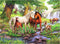 Ravensburger puzzel Wilde Paarden Bij De Rivier - Legpuzzel - 300XXL stukjes