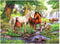 Ravensburger puzzel Wilde Paarden Bij De Rivier - Legpuzzel - 300XXL stukjes