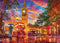 Ravensburger puzzel Zonsondergang op Parliament Square, Londen - Legpuzzel - 1000 stukjes