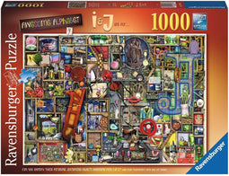 Ravensburger - Puzzle 1000 Awesome Alphabet I And J