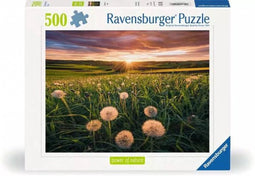 Ravensburger Puzzle - 12000592 Pusteblumen im Sonnenuntergang - Nature Edition 500 Teile