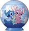 Ravensburger - Puzzle-Ball Disney Stitch - 3D Puzzelbal - 72 Stukjes