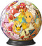Ravensburger - Puzzle-Ball Pokémon Multicharacter 3D Puzzelbal - 73 Stukjes