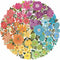 Ravensburger Round puzzle Circle of colors Flowers - Legpuzzel - 500 stukjes