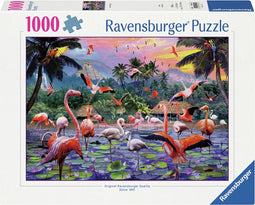 Ravensburger Roze flamingo's 1000pcs