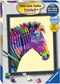 Ravensburger Schilderen op nummer Bonte Zebra - Hobbypakket