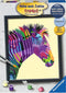 Ravensburger Schilderen op nummer Bonte Zebra - Hobbypakket