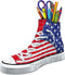 Ravensburger Sneaker American Style- 3D puzzel - 108 stukjes