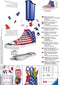 Ravensburger Sneaker American Style- 3D puzzel - 108 stukjes