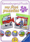 Ravensburger Speciale voertuigen- My First puzzles -9x2 stukjes - kinderpuzzel