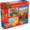 Ravensburger - Super Mario 4 in a Box - Puzzel - 4x49 Stukjes