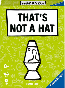 Ravensburger – That’s Not a Hat - Pop Culture | Bluffend Geheugenspel met Iconische Voorwerpen