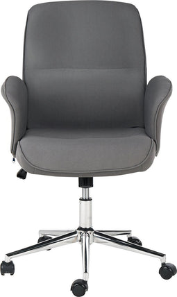 RAVISHING - Bureaustoel - Grijs - Polyester