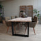 Old Inn - Boomstamtafel Eiken 280x100cm met U poot smal