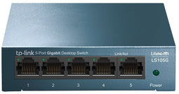 TP-Link LS105G - Unmanaged Switch - 5x 1Gbps - Groen Ethernet