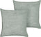 ZINNIA - Sierkussen set van 2 - Lichtgroen - 43 x 43 cm - Corduroy