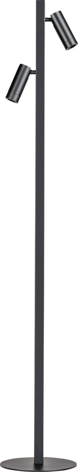 ETH Miller Vloerlamp 2x E27 Zwart