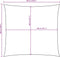 vidaXL - Zonnescherm - vierkant - 5x5 - m - oxford - stof - beige