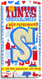 Tony's Chocolonely - Chocoladeletter reep Wit Pepernoot S - 15x 180g