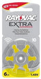Rayovac Extra Advanced 10 MF Gehoorapparaat batterijen