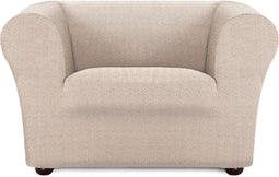 Hoes voor stoel Eysa JAZ Beige 110 x 100 x 130 cm