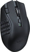 Razer Naga V2 HyperSpeed Wireless - Draadloze Gaming Muis - MMO-muis - 19 programeerbare Knoppen - 30.000 DPI - Zwart