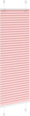 vidaXL - Plissé - rolgordijn - 50x100 - cm - stofbreedte - 49,4 - cm - polyester - roze
