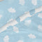 Happy Friday Sheet set 2 pieces Clouds blue 180x270 cm (Single) Blue