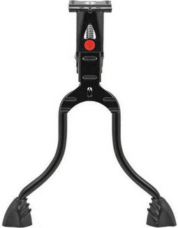 Hebie 605-NLE - Dubbele Standaard - Geschikt voor 28 inch fietsen - Zwart