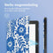 imoshion E-reader Hoesje - Geschikt voor Tolino Page 2 - Design Sleepcover Bookcase - Flower Tile