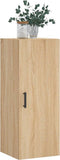 vidaXL - Hangkast - 34,5x34x90 - cm - sonoma - eikenkleurig